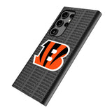 Cincinnati Bengals Text Backdrop MagSafe Compatible Phone Case for Samsung Galaxy