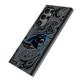 Carolina Panthers Paisley MagSafe Compatible Phone Case for Samsung Galaxy