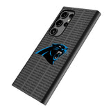 Carolina Panthers Text Backdrop MagSafe Compatible Phone Case for Samsung Galaxy