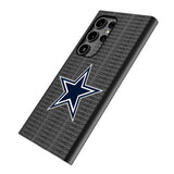 Dallas Cowboys Text Backdrop MagSafe Compatible Phone Case for Samsung Galaxy