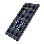 Dallas Cowboys Plaid MagSafe Compatible Phone Case for Samsung Galaxy