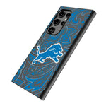 Detroit Lions Paisley MagSafe Compatible Phone Case for Samsung Galaxy