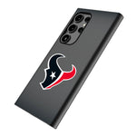 Houston Texans Linen MagSafe Compatible Phone Case for Samsung Galaxy