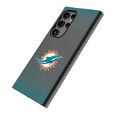 Miami Dolphins Linen MagSafe Compatible Phone Case for Samsung Galaxy
