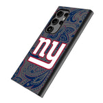 New York Giants Paisley MagSafe Compatible Phone Case for Samsung Galaxy