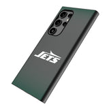 New York Jets Linen MagSafe Compatible Phone Case for Samsung Galaxy