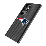 New England Patriots Text Backdrop MagSafe Compatible Phone Case for Samsung Galaxy