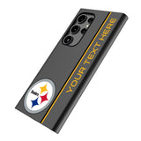 Pittsburgh Steelers Personalized Sidebard MagSafe Compatible Phone Case for Samsung Galaxy