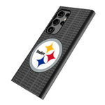 Pittsburgh Steelers Text Backdrop MagSafe Compatible Phone Case-1