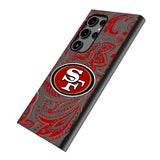 San Francisco 49ers Paisley MagSafe Compatible Phone Case for Samsung Galaxy