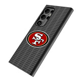 San Francisco 49ers Text Backdrop MagSafe Compatible Phone Case for Samsung Galaxy