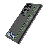 Seattle Seahawks Personalized Sidebard MagSafe Compatible Phone Case for Samsung Galaxy