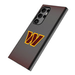 Washington Commanders Linen MagSafe Compatible Phone Case for Samsung Galaxy