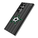 Dallas Stars Text Backdrop MagSafe Compatible Phone Case for Samsung Galaxy
