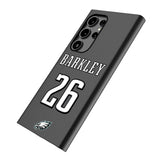 Saquon Barkley Philadelphia Eagles 26 Ready MagSafe Compatible Phone Case for Samsung Galaxy