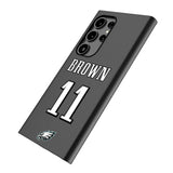 A.J. Brown Philadelphia Eagles 11 Ready MagSafe Compatible Phone Case for Samsung Galaxy