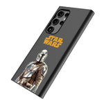 Star Wars: The Mandalorian Din Djarin Color Block MagSafe Compatible Phone Case for Samsung Galaxy
