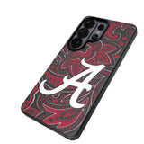 University of Alabama Crimson Tide Script A Paisley MagSafe Compatible Phone Case for Samsung Galaxy