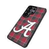 University of Alabama Crimson Tide Script A Plaid MagSafe Compatible Phone Case for Samsung Galaxy