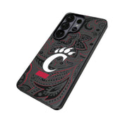 University of Cincinnati Bearcats Paisley MagSafe Compatible Phone Case for Samsung Galaxy
