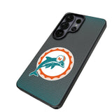 Miami Dolphins 1966-1973 Historic Collection Linen MagSafe Compatible Phone Case for Samsung Galaxy