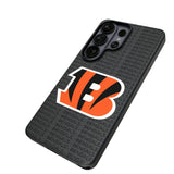 Cincinnati Bengals Text Backdrop MagSafe Compatible Phone Case for Samsung Galaxy