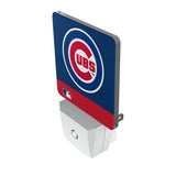 Chicago Cubs Stripe Night Light 2-Pack