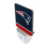 New England Patriots Stripe Night Light 2-Pack