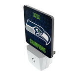 Seattle Seahawks 2026 Super Bowl Night Light 2-Pack