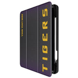 Louisiana State University Tigers Personalized Linen Tablet Case for Apple iPad