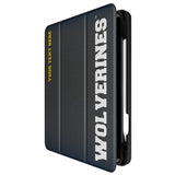 University of Michigan Wolverines Personalized Linen Tablet Case for Apple iPad