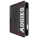 Texas A&M University Aggies Personalized Linen Tablet Case for Apple iPad