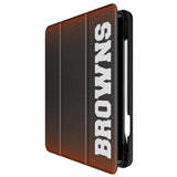 Cleveland Browns Historic Collection Linen Tablet Case for Apple iPad