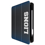 Detroit Lions Retro Linen Tablet Case for Apple iPad