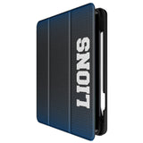 Detroit Lions Retro Linen Tablet Case for Apple iPad