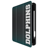 Miami Dolphins 1966-1973 Historic Collection Linen Tablet Case for Apple iPad