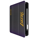 Los Angeles Lakers Personalized Linen Tablet Case for Apple iPad