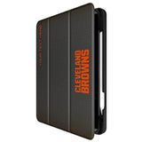 Cleveland Browns Personalized Linen Tablet Case for Apple iPad