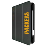 Green Bay Packers Personalized Linen Tablet Case for Apple iPad