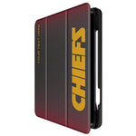 Kansas City Chiefs Personalized Linen Tablet Case for Apple iPad
