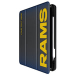 Los Angeles Rams Personalized Linen Tablet Case for Apple iPad