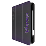 Minnesota Vikings Personalized Linen Tablet Case for Apple iPad