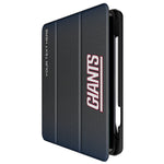 New York Giants Personalized Linen Tablet Case for Apple iPad