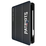 New England Patriots Personalized Linen Tablet Case for Apple iPad