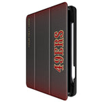 San Francisco 49ers Personalized Linen Tablet Case for Apple iPad