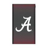 University of Alabama Crimson Tide Script A Linen 5000mAh Flat Powerbank