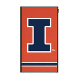 University of Illinois Fighting Illini Stripe 5000mAh Flat Powerbank