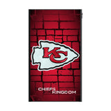 Kansas City Chiefs Brick Wall 5000mAh Flat Powerbank