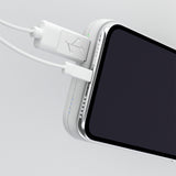 Oregon Ducks Linen 5000mAh Portable Wireless Charger-1