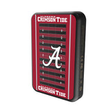 University of Alabama Crimson Tide Script A Field Wireless Mag Power Bank